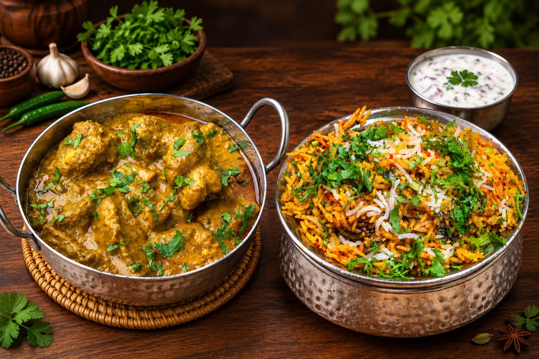 MOGLAI CHICKEN BIRYANI